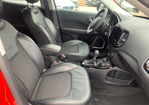 Jeep Compass cena 102800 przebieg: 48909, rok produkcji 2017 z Koluszki małe 326